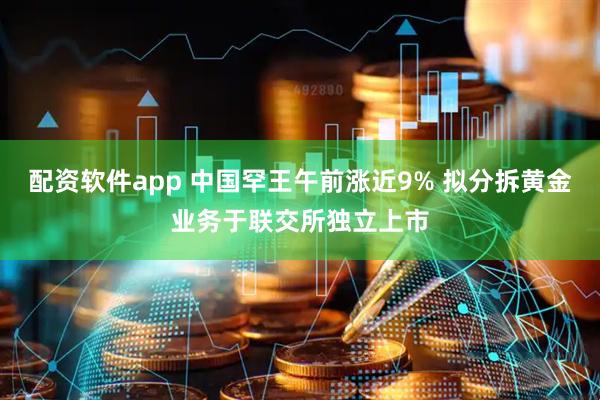 配资软件app 中国罕王午前涨近9% 拟分拆黄金业务于联交所独立上市